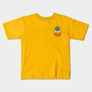 Hedgehog pineapple Kids T-Shirt